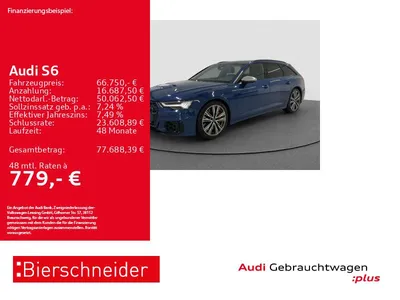 Audi Audi S6 Av TDI qu 20 AHK HD-MATRIX STHZ LEDER im Auto Abo von Null-Leasing