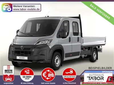 Peugeot Peugeot Boxer Pritsche DoKa 435 AT L4 AHK CarP Kam Visib im Leasing von 9drive