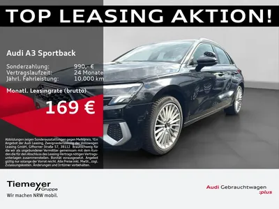 Audi Audi A3 Sportback 30 TDI ADVANCED LED NAVI KAMERA im Leasing von Null-Leasing