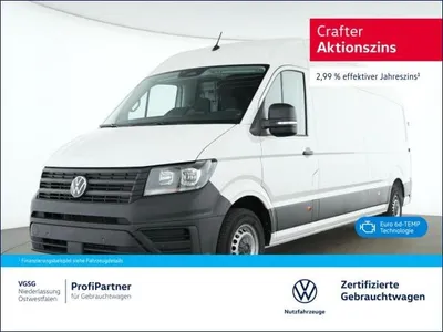 VW Volkswagen Crafter 35 Kasten lang neues Modell Kamera VorbAHK im Auto Abo von LeasingMarkt.de