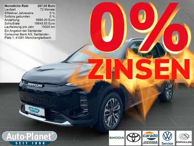 Maxus Maxus Euniq 6 Limited *0,25%*2xPDC*ACC*PANO*LEDER*SHZ* im Auto Abo von Null-Leasing