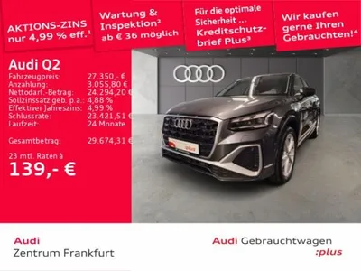 Audi Audi Q2 30 TFSI S line Matix-LED Navi DAB VC PDC Sitzheizung im Auto Abo von LeasingMarkt.de