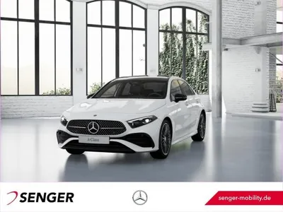 Mercedes Mercedes-Benz A 200 Limousine AMG Line Night Panorama 19Zoll im Auto Abo von LeasingMarkt.de