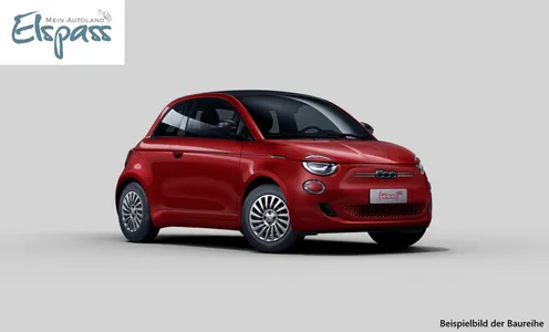 Fiat FIAT 500 Elektro Cabrio RED ab 169,- € HD-KAMERA KLIMAAUT. Apple CarPlay/ Android™ Auto im Auto Abo von Null-Leasing