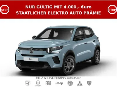 Citroen Citroën C3 E-C3 YOU URBAN RANGE ELEKTRO /  !! INKL. 4.000,- € Elektro-Prämie als Anzahlung - Privat !! / FRE im Leasing von LeasingTime