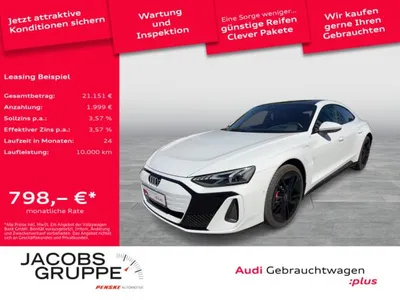 Audi Audi e-tron GT S qu. Black/Facelift/S-Sitze/Pano/Laser/HuD/ACC/360° im Leasing von LeasingMarkt.de