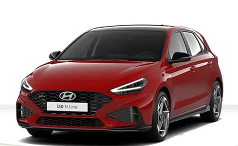 Hyundai Hyundai I30 1.5 N Line Inkl.Automatik,Navi,Rückfahrkamera,Sitzheizung,LED im Auto Abo von GetYourDrive