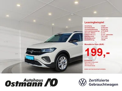 VW Volkswagen T-Cross 1.0 TSI Goal LED SHZ APP-Connect im Leasing von Null-Leasing