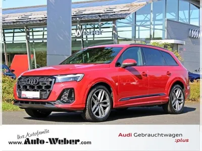 Audi Audi Q7 45TDI qu S LINE BLACK HuD LUFTFED MATRIX 21" im Auto Abo von LeasingTime
