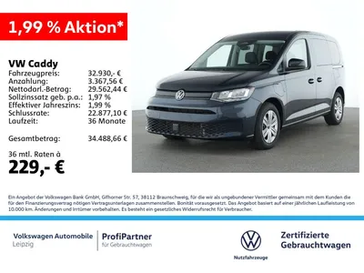 VW Volkswagen Caddy 1.5 TSI eHybrid *AHK*LED*SHZ*PDC*SHZ im Leasing von Null-Leasing