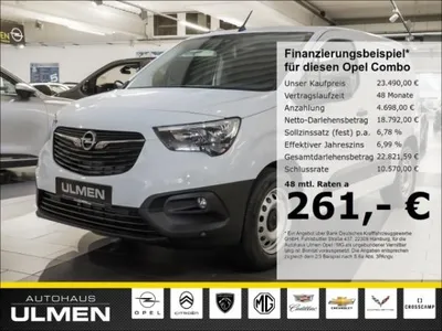 Opel Opel Combo E Cargo - e Totwinkelassistent Temp Tel.-Vorb. Berganfahrass. Freisprech im Auto Abo von LeasingMarkt.de