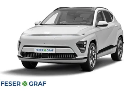 Hyundai Hyundai Kona Elektro TREND⚡ Weiß oder Schwarz ⚡ GEWERBE-KRACHER⚡ im Auto Abo von LeasingMarkt.de