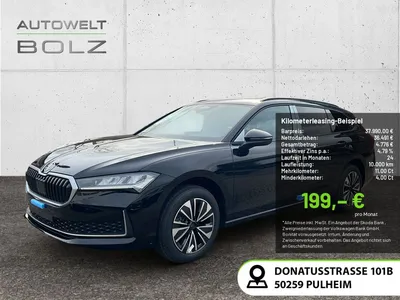 Skoda Skoda Superb Combi 1.5 TSI Selection ACC LED NAVI AHK im Leasing von Null-Leasing