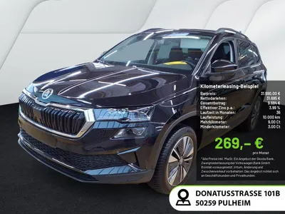 Skoda Skoda Karoq 2.0 TDI Tour ACC STANDHZ LED KAMERA AHK im Leasing von Null-Leasing