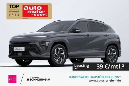 Hyundai Hyundai KONA SX2 N Line 150 PS 6-MT 2WD Ass-P, El. Heck im Leasing von Null-Leasing
