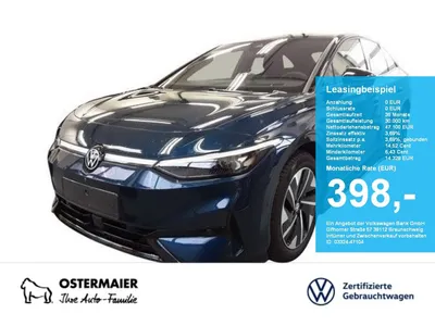 VW Volkswagen ID.7 PRO BLACK STYLE 286PS NP.74T ACC.5J-G.WÄRME im Auto Abo von Null-Leasing