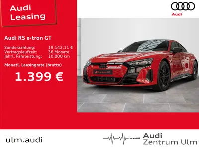 Audi AUDI RS e-tron GT LASER ALLRAD-LENK PANO LUFT 21 B&O im Auto Abo von Null-Leasing