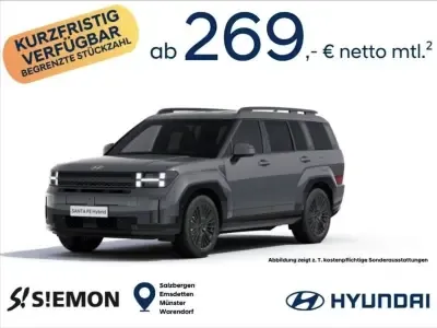 Hyundai Hyundai Santa Fe Hybrid Blackline 1.6 T-GDI HEV Allrad im Leasing von 9Drive