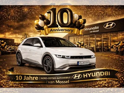 Hyundai Hyundai IONIQ 5 🖤💛10 Jahre HYUNDAI x NOA 💛🖤 63 kWh Wärmepumpe im Auto Abo von LeasingTime