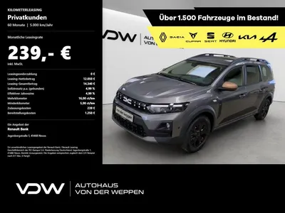 Dacia Dacia Jogger Extreme hybrid 155 7-Sitzer im Leasing von Null-Leasing