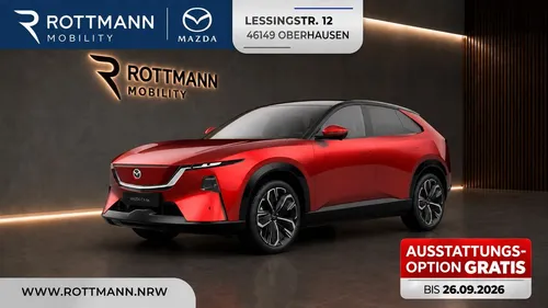 Mazda Mazda CX-6e EV 258ps 484km TAKUMI R21 Panoram ACC 360° im Leasing von Null-Leasing