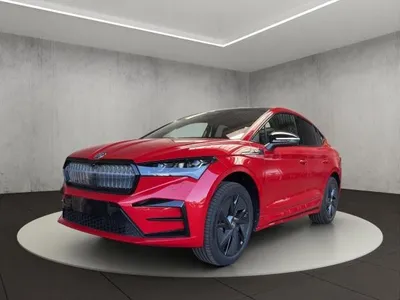 Skoda Skoda ENYAQ Coupe RS 82 kWh Batterie Elektromotor 250 kW 1-Gang-Automatik 4x4 Leder ❗️ sofort verfügbar❗️ im Auto Abo von LeasingMarkt.de