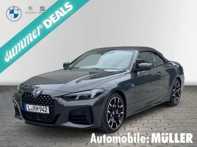 BMW BMW 420 i Cabrio M Sport Navi Klima HuD RFK Alarm Memory Sitze im Auto Abo von LeasingMarkt.de