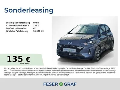 Hyundai Hyundai i10 PRIME NAVI SHZ LHZ CARPLAY KLIMA USB LED-TFL im Auto Abo von LeasingMarkt.de