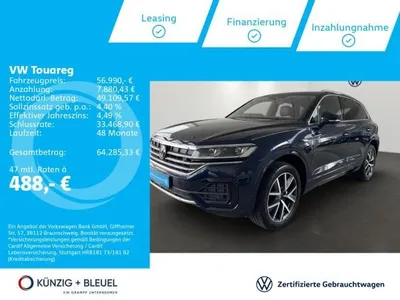 VW Volkswagen Touareg R-Line 3,0 TDI*DSG*Nav*StHz*360° Kam*Sound* im Auto Abo von LeasingMarkt.de