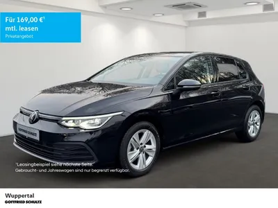VW Volkswagen Golf 1.5 TSI Life NAVI KAM LED SHZ PDC LM im Leasing von Null-Leasing