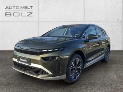 Skoda Skoda ENYAQ 60 Loft AHK El. Panodach Navi DigiCock Memory Sitze LED Blendfreies Fernl. im Auto Abo von LeasingMarkt.de