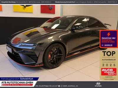 Hyundai Hyundai IONIQ 6 N 84kWh 609PS 4WD Sitzpaket Panoramadach im Leasing von Null-Leasing
