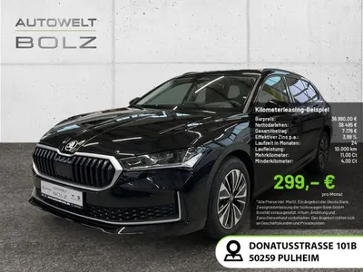 Skoda Skoda Superb Combi Selection 2.0 TSI 4x4 HUD PANO KAMERA AHK JAHRESWAGEN im Auto Abo von LeasingMarkt.de