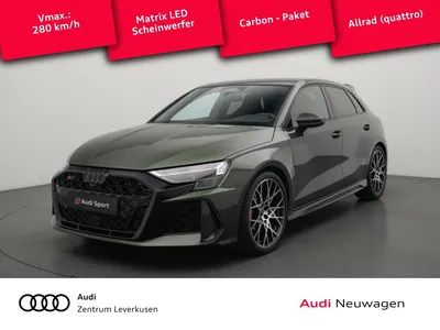 Audi Audi RS 3 Sportback 280KM/H CARBON SONOS MATRIX PANO im Leasing von Null-Leasing