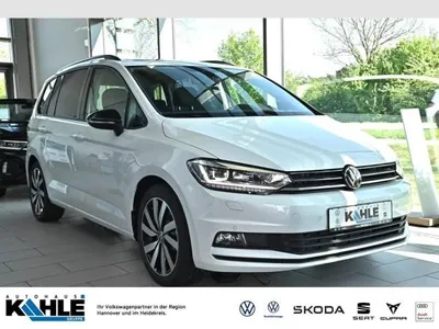 VW Volkswagen Touran 2.0 TDI DSG SCR Highline SOFORT VERFÜGBAR Black Style 7-Sitze AHK Standhzg Pano im Auto Abo von LeasingMarkt.de