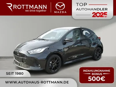 Mazda Mazda 2 Hybrid 1.5L VVT-i 116PS Aut. Homura Plus SoMo im Leasing von Null-Leasing