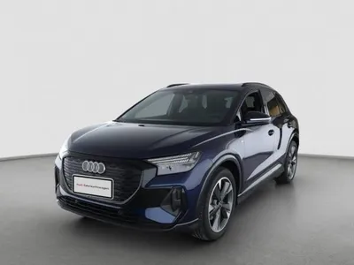 Audi Audi Q4 e-tron 35, S line, Pano, AHK, Matrix, S line Interieur, Optikpaket Schwarz, 8-Fach bereift im Auto Abo von LeasingMarkt.de