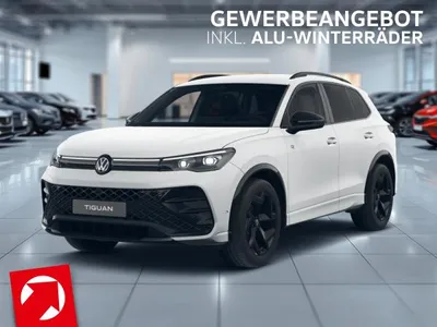 VW Volkswagen Tiguan R-Line 1,5 eTSI (150 PS) OPF DSG*AHK*WINTERRÄDER*MATRIX*NAVI*GEWERBE im Leasing von LeasingMarkt.de