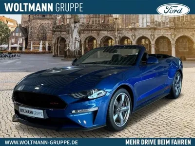 Ford Ford Mustang GT Convertible 5.0 Ti-VCT V8 EU6d Faltdach Leder Klimasitze LED Sperrdiff. ACC im Auto Abo von LeasingMarkt.de