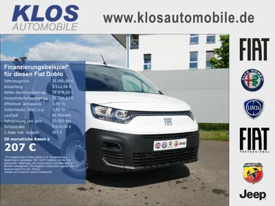 Fiat FIAT Doblo CARGO KAWA L1H1 1.5 BLUEHDI KLIMA RADIO im Auto Abo von Null-Leasing