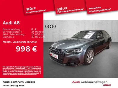 Audi AUDI A8 L 60 TFSIe qu. *Dig.-Matrix*Pano*HuD*Air* im Auto Abo von Null-Leasing