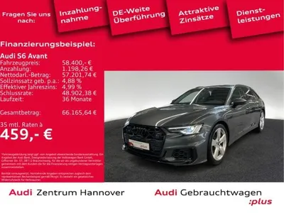 Audi Audi S6 Avant 3.0 TDI qu. AHK Matrix Kamera Memory im Auto Abo von LeasingMarkt.de