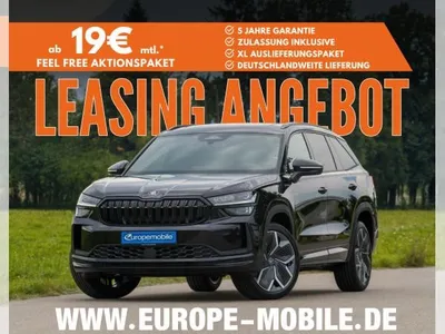Skoda Skoda Kodiaq SPORTLINE 2.0 TDI DSG 4x4 142 kW (UVP 63.760€/SOFORT) 7-SITZE/PANO/MATRIX/NAV/KESSY/AHK/20"/UV im Auto Abo von LeasingMarkt.de