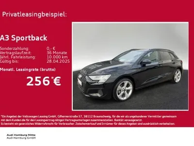 Audi Audi A3 Sportback 30 TDI advanced S tronic AHK PDCplus im Auto Abo von LeasingMarkt.de