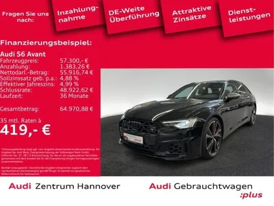 Audi Audi S6 Avant 55 TDI qu. Kamera LED ACC Navi im Auto Abo von LeasingMarkt.de