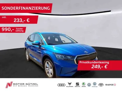 Skoda Skoda Enyaq iV 50 LOFT LED+NAVI+ACC+SHZ+PDC+DAB+19Z. im Leasing von Null-Leasing