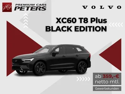 Volvo Volvo XC60 T8 AWD Plus Black Edition | FACELIFT | SOFORT verfügbar!!!! im Auto Abo von LeasingMarkt.de
