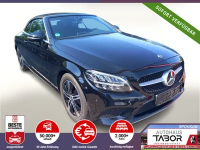 Mercedes Mercedes-Benz C 220 d Cabrio Aut. LED Nav ParkP SpiegelP SHZ im Leasing von 9drive