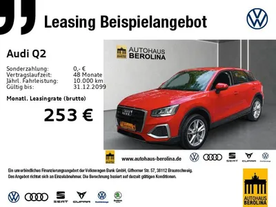 Audi Audi Q2 30 TFSI Adv. *R-CAM*PDC+*LED*Virt.C* im Auto Abo von Null-Leasing