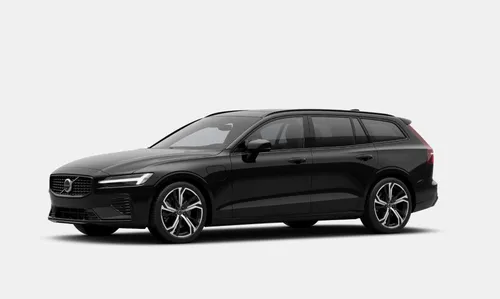 Volvo Volvo V60 T8 AWD Plug-in Hybrid Ultra Dark im Leasing von Null-Leasing
